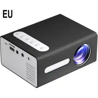 Linio Proyector portátil de alta definición t300 proyector led de alta definición del proyector de la interfaz del hogar del hogar oferta