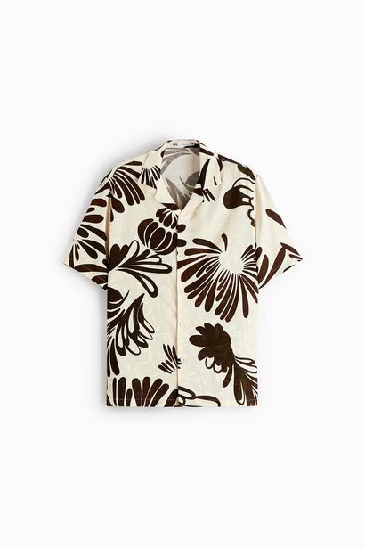 Zara Camisa estampado tropical oferta