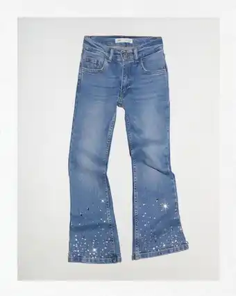 Zara Jeans flare brillos oferta