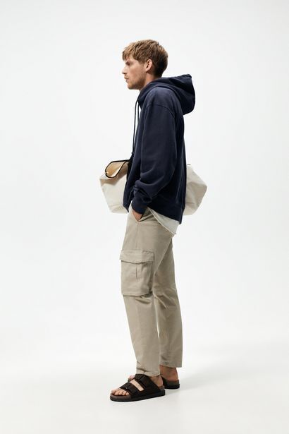 Zara Pantalones cargo oferta