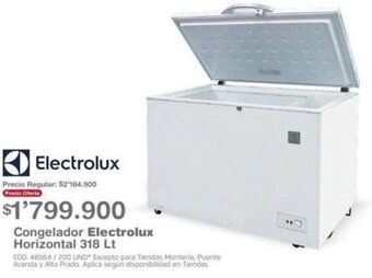 Makro Congelador Electrolux Horizontal 318Lt oferta