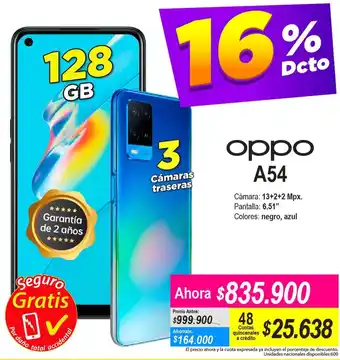 Alkomprar Oppo A54 128GB oferta