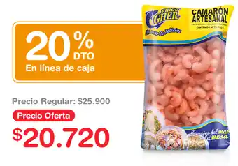 Makro Camarón Artesanal Precocidos Frigogher 700g oferta
