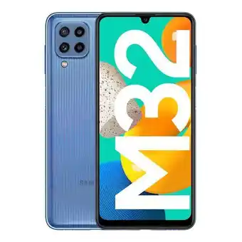 Éxito Celular samsung galaxy m32 128 gb azul oferta