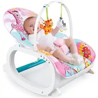Linio Silla mecedora vibradora crece conmigo bebe selva niña oferta