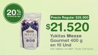 Makro Yukitas Mezze Gourmet 400g en 10 und oferta