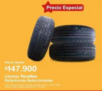 Llantas Teraflex Referencias Seleccionadas