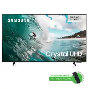 Olímpica Televisor samsung 43 pulgadas crystal ultra hd 4k smart un43bu8000kxzl oferta