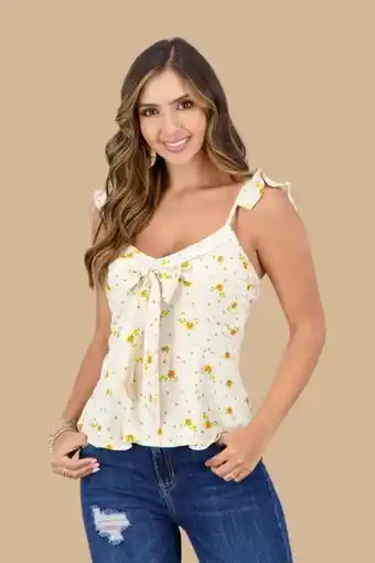 Surtitodo Blusa para mujer manga sisa cafe ref: 035061 - ccu oferta