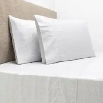Falabella Juego de sábanas 300 hilos algodón chicago oferta