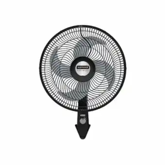 Ventilador de pared samurai 18 pulgadas turbo power negro