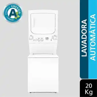 Éxito Lavadora secadora mabe carga superior 20 kg (44lb) mclc2040gs oferta