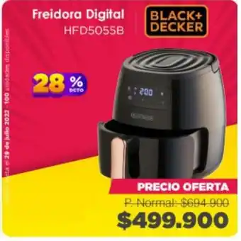 Alkomprar Black+Decker - Freidora Digital HFD5055B oferta