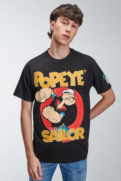 Koaj Camiseta manga corta estampado de popeye oferta