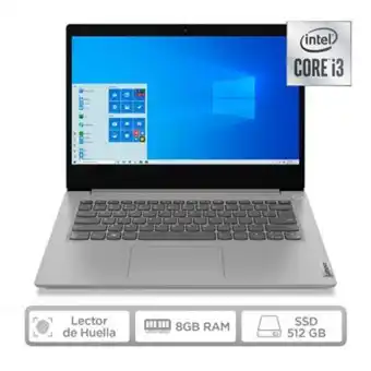 Linio Portátil lenovo 14 pulgadas intel core i3 8gb 512gb oferta