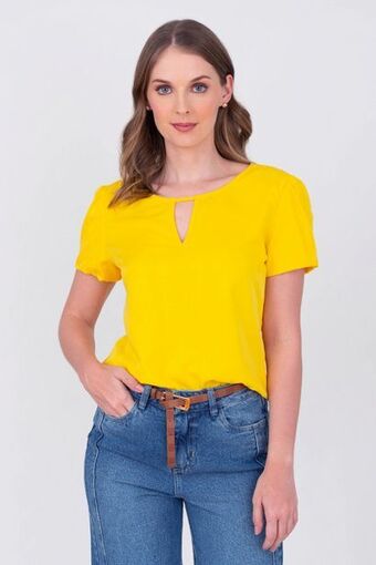 Unipunto Blusa escote entrecruzado en espalda oferta