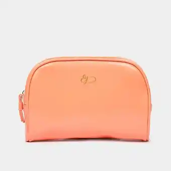 Panamericana Cosmetiquera ovalada color salmón oferta