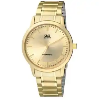 Linio Reloj qq elegante para caballero modelo q946j010y dorado original oferta