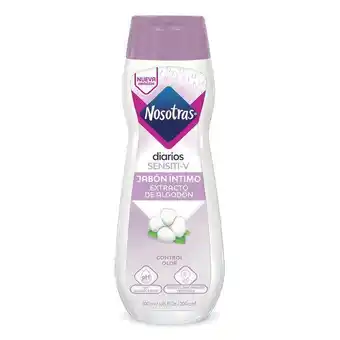 Éxito Jabon intimo sensitive nosotras 200 ml oferta