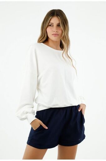 Tennis Buzo color crudo para mujer oferta