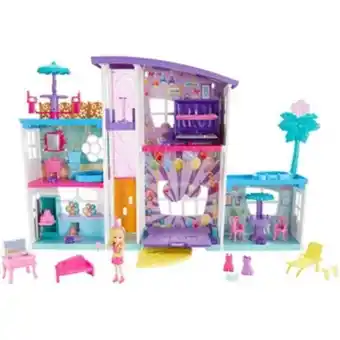 Alkosto Muñeca polly pocket mega casa de sorpresas mattel oferta