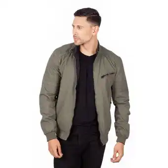 Los Tres Elefantes Chaqueta drill doble faz verde hombre oferta