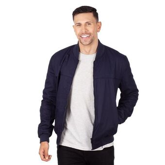 Los Tres Elefantes Chaqueta drill azul hombre oferta