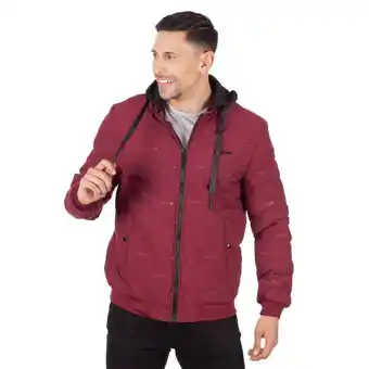 Los Tres Elefantes Chaqueta nautica vinotinto hombre oferta