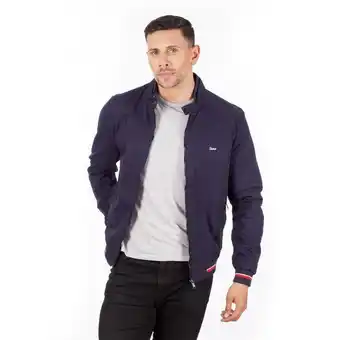 Los Tres Elefantes Chaqueta drill azul hombre oferta