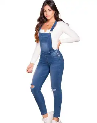 Marketing Personal Overall largo silueta ajustada oferta