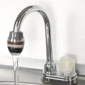 Filtro purificador de agua gris