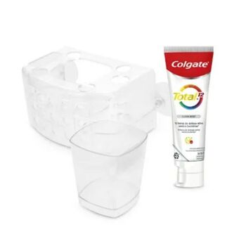 Nova Venta Crema dental colgate total 12+ porta cepillo de dientes oferta