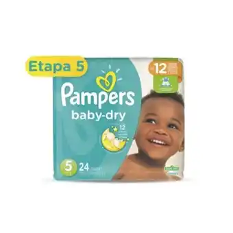 Nova Venta Pampers pañales etapa 5 (24 unds) oferta