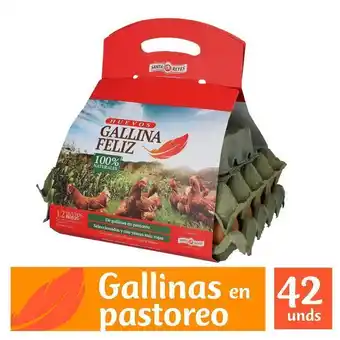 Carulla Huevos gallina feliz santa reyes 42 und oferta