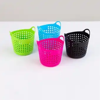 Panamericana Canastas plásticas x 4 unidades, 8.4 cm x 10 cm oferta