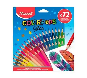 Panamericana Colores maped color peps x 72 unidades oferta