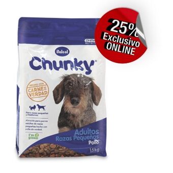 Makro Alimento perro chunky adulto raza pequena 1.5k oferta