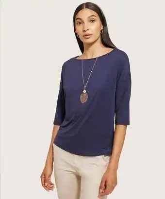 Camiseta botones en hombro y cuello tipo ojal