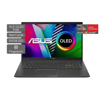Éxito Computador asus vivobook amd ryzen 7 5700u 16 gb 512 gb ssd m513ual1304w oferta