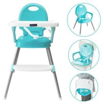 Linio Silla comedor bebe 3en1 happy baby cp7000 azul oferta