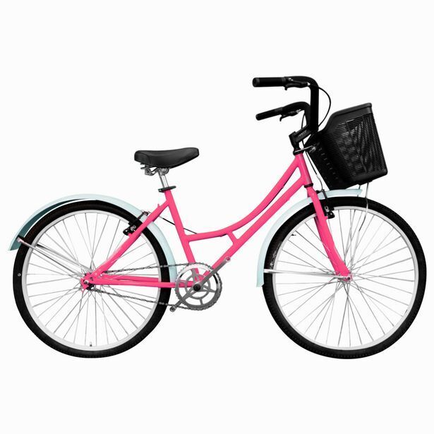 Olímpica Bicicleta playera rin 26 sin cambios - rosado oferta