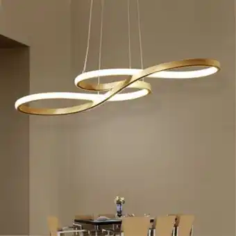 Linio Techo de acrílico moderna lámpara colgante led luz comedor fixture de luz regulable oferta
