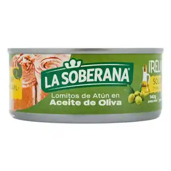 Éxito Atún lomitos aceite oliva la soberana 140 gr oferta