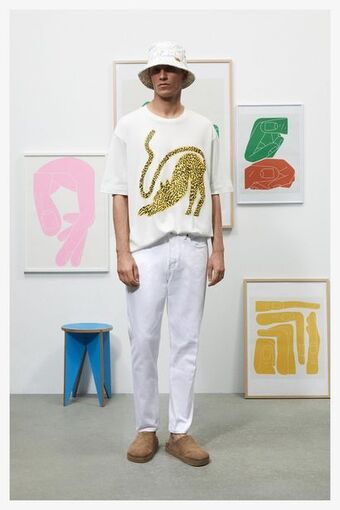 Zara Camiseta gráficos sebastian curi oferta