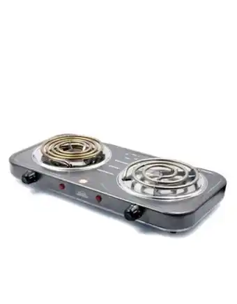 Flamingo Parrilla eléctrica home elements 2 puestos gris 120v oferta