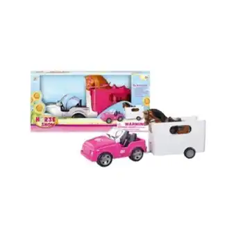 Alkosto Carro muñecas de juguete con carruaje fashion girl play set oferta