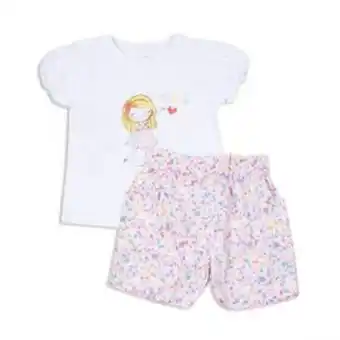 Polito Short + camiseta niña oferta