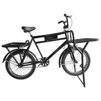 Olímpica Bicicleta de carga con capacidad para 200 kg - negro oferta