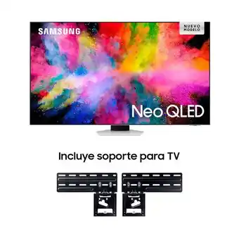 Olímpica Combo tv samsung neo qled 4k 138cm+soporte oferta