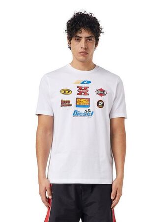 Diesel Camiseta para hombre t just k1 24218 oferta